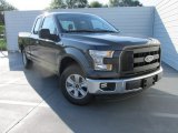 2015 Magnetic Metallic Ford F150 XL SuperCab #106692307