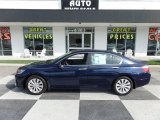 2014 Obsidian Blue Pearl Honda Accord EX-L Sedan #106724819