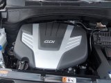 2016 Hyundai Santa Fe Limited 3.3 Liter GDI DOHC 24-Valve D-CVVT V6 Engine
