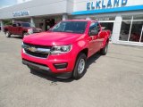 2016 Red Hot Chevrolet Colorado WT Extended Cab #106758836