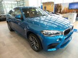 2016 BMW X6 M Long Beach Blue Metallic