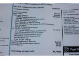 2016 Audi A4 2.0T Premium Plus Window Sticker