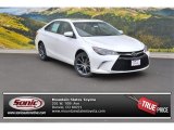 2016 Blizzard White Pearl Toyota Camry XSE #106849795