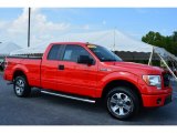 2013 Race Red Ford F150 STX SuperCab #106850035