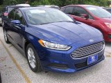 2016 Deep Impact Blue Metallic Ford Fusion SE #106849887