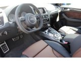 2016 Audi SQ5 Premium Plus 3.0 TFSI quattro Black/Chestnut Brown Interior