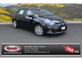 2016 Black Sand Pearl Toyota Corolla LE #106885199