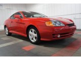 2003 Hyundai Tiburon Rally Red