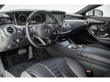 2015 Mercedes-Benz S 550 4Matic Coupe Black Interior