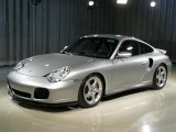 2003 Arctic Silver Metallic Porsche 911 Turbo Coupe #106718