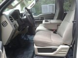 2009 Ford F350 Super Duty XL Crew Cab 4x4 Camel Interior
