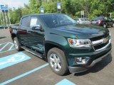 2016 Chevrolet Colorado Rainforest Green Metallic