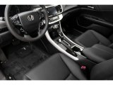 2015 Honda Accord Hybrid Touring Sedan Black Interior