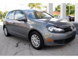 2012 Volkswagen Golf 4 Door Front 3/4 View