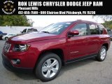 2016 Deep Cherry Red Crystal Pearl Jeep Compass Latitude 4x4 #106985345