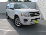 2016 White Platinum Metallic Tricoat Ford Expedition Limited #106985297