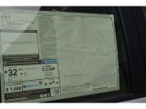 2016 Scion iM  Window Sticker