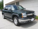 2003 Dark Green Metallic Chevrolet Avalanche 1500 Z71 4x4 #10683476