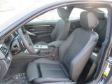 2016 BMW 4 Series 435i xDrive Coupe Black Interior