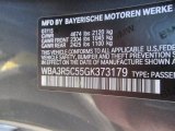 2016 BMW 4 Series 435i xDrive Coupe Info Tag