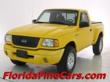 Chrome Yellow Ford Ranger in 2002