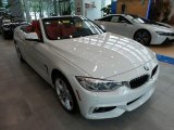 2016 BMW 4 Series 435i xDrive Convertible Front 3/4 View
