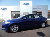 2016 Deep Impact Blue Metallic Ford Fusion SE #107011452