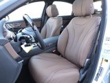 2015 Mercedes-Benz S 550 4Matic Sedan Nut Brown/Black Interior