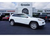 2016 Bright White Jeep Cherokee Limited #107043826