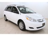 2010 Super White Toyota Sienna LE #107044011