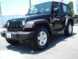 2008 Black Jeep Wrangler X 4x4 #10673737