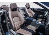 2016 Mercedes-Benz E 400 Cabriolet Espresso Brown/Black Interior