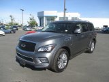 2015 Infiniti QX80 AWD Front 3/4 View