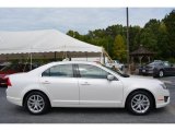 White Suede Ford Fusion in 2011