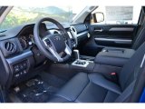 2016 Toyota Tundra Platinum CrewMax 4x4 Black Interior