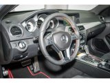 2015 Mercedes-Benz C 350 Coupe Black Interior