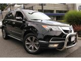 2010 Crystal Black Pearl Acura MDX Advance #107106618