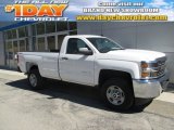 2015 Summit White Chevrolet Silverado 2500HD WT Regular Cab 4x4 #107128413