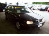 2004 Black Volkswagen Golf GL 4 Door #10685298