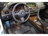 2016 BMW 6 Series 640i Gran Coupe Black Interior