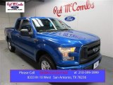 2015 Blue Flame Metallic Ford F150 XL SuperCab #107154251