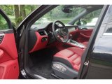 2015 Porsche Macan Turbo Black/Garnet Red Interior