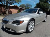 2005 Mineral Silver Metallic BMW 6 Series 645i Coupe #107183242