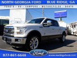 2015 White Platinum Tricoat Ford F150 King Ranch SuperCrew 4x4 #107182997