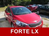2016 Crimson Red Kia Forte LX Sedan #107201679
