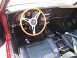 1971 Ford Mustang Convertible Black Interior