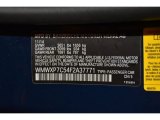 2015 Cooper Color Code for Lapisluxury Blue Metallic - Color Code: C24