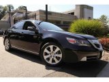 2009 Crystal Black Pearl Acura RL 3.7 AWD Sedan #107201981