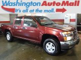 2008 Sonoma Red Metallic GMC Canyon SLE Crew Cab 4x4 #107201976