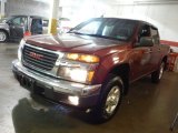 2008 GMC Canyon SLE Crew Cab 4x4 Front 3/4 View